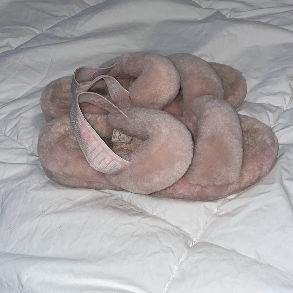 Ugg Oh Yeah slipper sandal blush pink 8